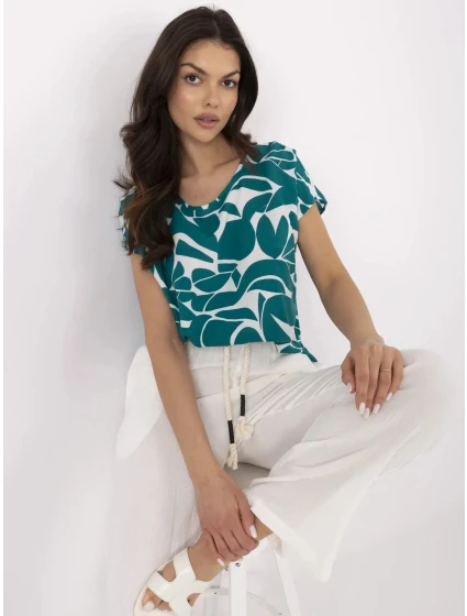 Bluzka model 21057801 ciemny zielony - FPrice