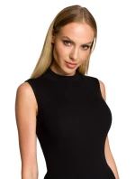 High neck  black model 17626187 - Moe