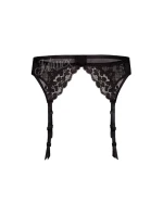 Černý dámský podvazkový pás model 20952751 - Julimex Černý dámský podvazkový pás model 20952751 - Julimex