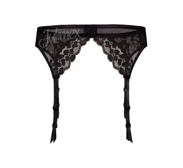 Černý dámský podvazkový pás model 20952751 - Julimex Černý dámský podvazkový pás model 20952751 - Julimex