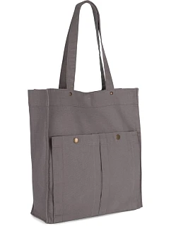 Kimood KI 3215 Bavlnená taška 19.3215, washed steeple grey