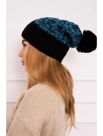 Milano fleecová čepice K203 tyrkysová model 18749925 - K-Fashion Milano fleecová čepice K203 tyrkysová model 18749925 - K-Fashion