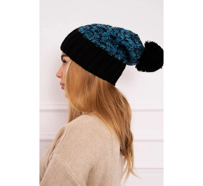 Milano fleecová čepice K203 tyrkysová model 18749925 - K-Fashion Milano fleecová čepice K203 tyrkysová model 18749925 - K-Fashion