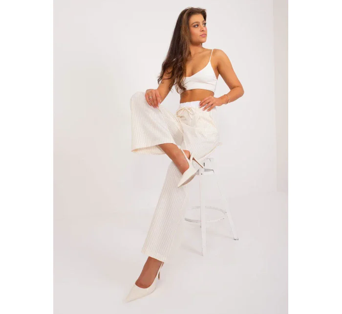 DHJ SP nohavice A7327TRT2.32 ecru