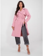 Kabát IT EN FL8808.32 svetloružový