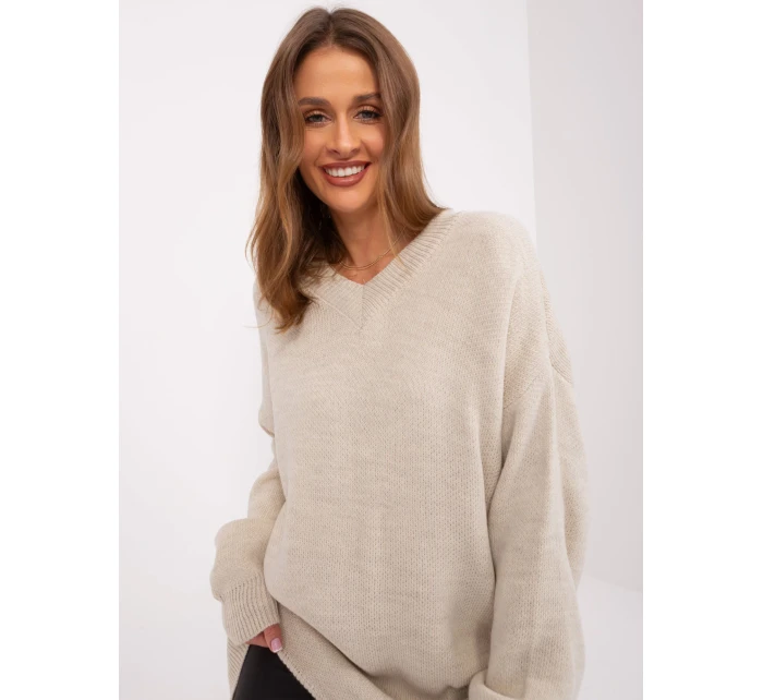 Sveter LC SW 0341.12P béžová Sveter LC SW 0341.12P béžová