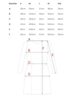 S419 Šaty s ozdobnými gombíkmi v páse - khaki