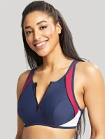 Vrchný diel plaviek SW1602 modrá a ružová - Panache