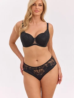 Nohavičky Gaia GFB 1359 Elodie, brazílsky strih, čierne, veľkosti S–2XL