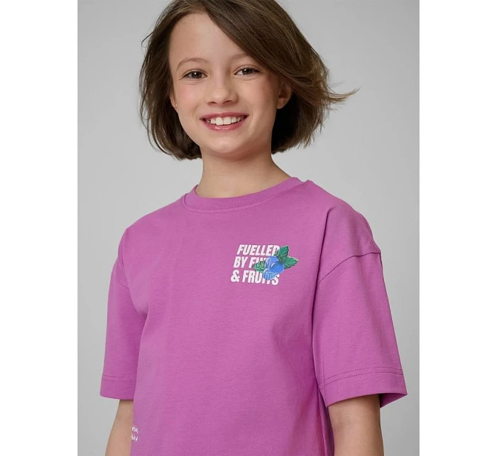 Dívčí volné tričko s potiskem model 22099331 - 4F