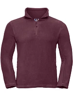 Fleecová mikina s 1/4 zipem 10. burgundy model 22474940 - Russell Athletic Fleecová mikina s 1/4 zipem 10. burgundy model 22474940 - Russell Athletic