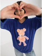 Blúzka LK BZ 509067.15 tmavo modrá