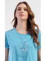Dámské domácí šaty s krátkým rukávem model 21248990 - Vienetta