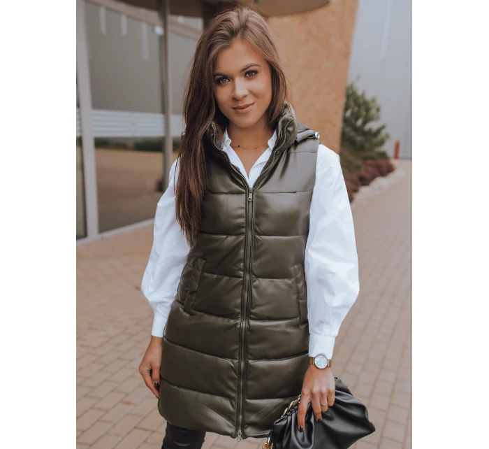 Dámská zelená vesta Dstreet model 21963897 - FashionStreet