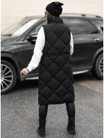 Dámska dlhá prešívaná vesta ARCTVEST black FashionStreet TY4765 Dámska dlhá prešívaná vesta ARCTVEST black FashionStreet TY4765