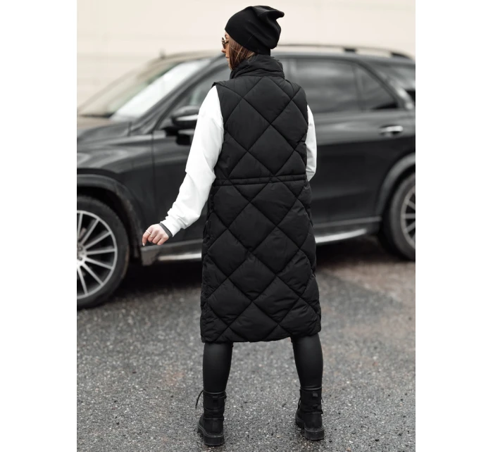 Dámska dlhá prešívaná vesta ARCTVEST black FashionStreet TY4765 Dámska dlhá prešívaná vesta ARCTVEST black FashionStreet TY4765