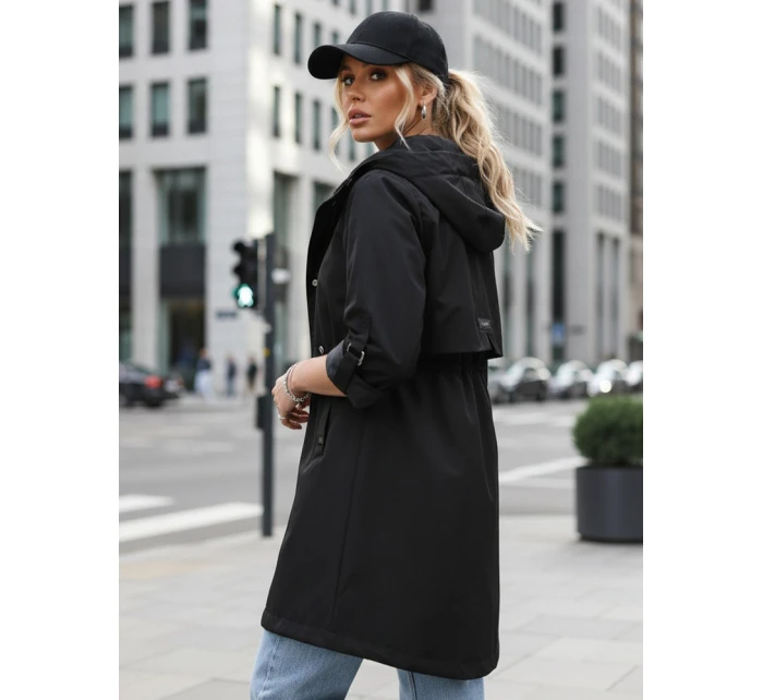 Dámská přechodná bunda parka černá Dstreet model 21995958 - FashionStreet Dámská přechodná bunda parka černá Dstreet model 21995958 - FashionStreet