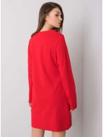 Šaty RV SK model 14830991 červená - FPrice Šaty RV SK model 14830991 červená - FPrice
