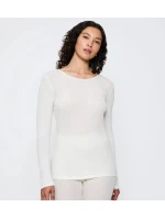 Beauty Layers LSL Top Wool - WHITE - TRIUMPH WHITE - TRIUMPH Beauty Layers LSL Top Wool - WHITE - TRIUMPH WHITE - TRIUMPH