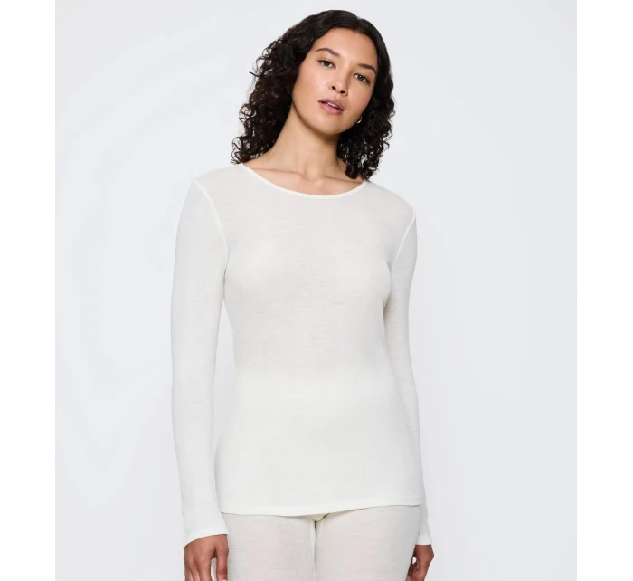 Beauty Layers LSL Top Wool - WHITE - TRIUMPH WHITE - TRIUMPH Beauty Layers LSL Top Wool - WHITE - TRIUMPH WHITE - TRIUMPH