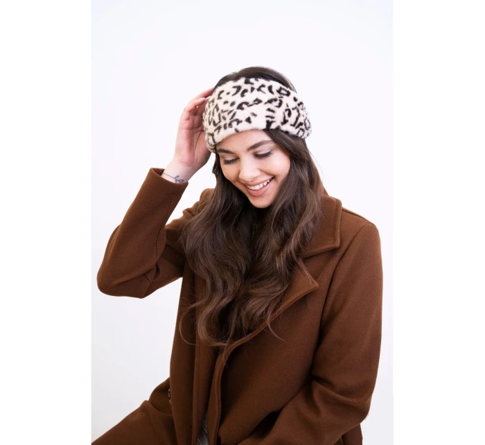 Dámská čelenka Leopard model 18979328 - Art of polo Dámská čelenka Leopard model 18979328 - Art of polo