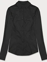 Klasické dámske tričko čierne (HH039-1)