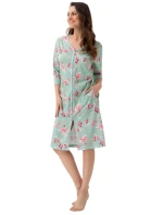 Dámsky župan 392 green extra plus - Luna