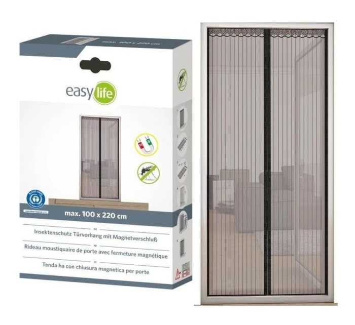 LAMELOVÁ SIEŤ PROTI KOMÁROM 100X220 CM SO ZATVÁRANÍM NA MAGNET LAMELOVÁ SIEŤ PROTI KOMÁROM 100X220 CM SO ZATVÁRANÍM NA MAGNET