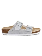Detské papuče Birkenstock Arizona 1022230 Cosmic Sparkle White