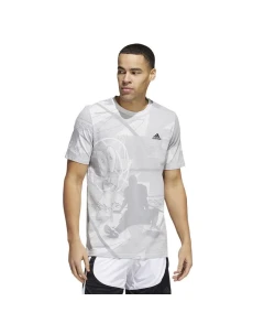 Pánske tričko Iginite Aop Tee M HL0087 - Adidas