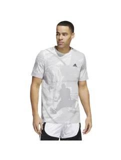 Pánske tričko Iginite Aop Tee M HL0087 - Adidas