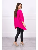Oversize blúzka fuchsiová Oversize blúzka fuchsiová