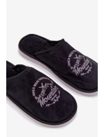 Pánské Černé Pantofle model 21793959 - Boto