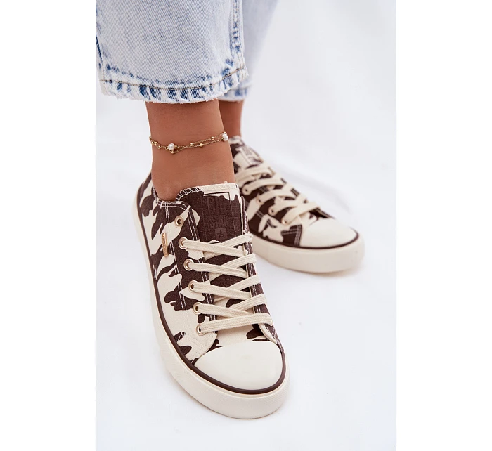 Dámské nízké tenisky Big Star TT274771 s výšivkou