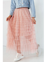 HILTAS ružová tylová sukňa Dstreet CY0427
