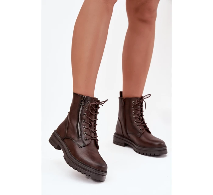 Šnurovací vyšší model 220696 Krok vo veľkom štýle