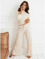 Dámské kalhoty light beige Dstreet model 21972569 - FashionStreet