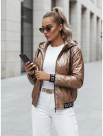 Dámsky bomber BOMBESS beige FashionStreet TY4913
