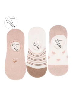 Balerínky Moraj CDB200-400 Srdcia a prúžky 35-41