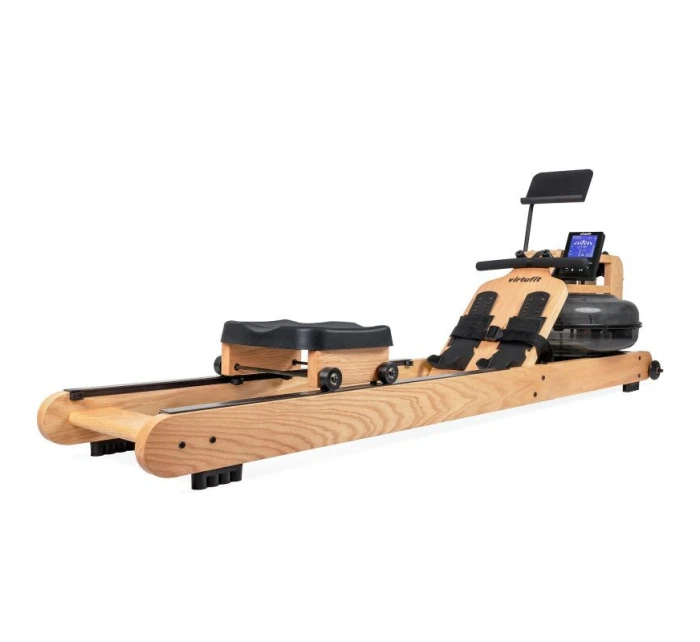 VIRTUFIT ELITE DREVENÝ VESLOVACÍ TRENAŽÉR S ODPOROM VODY - DREVO/DUB VIRTUFIT ELITE DREVENÝ VESLOVACÍ TRENAŽÉR S ODPOROM VODY - DREVO/DUB