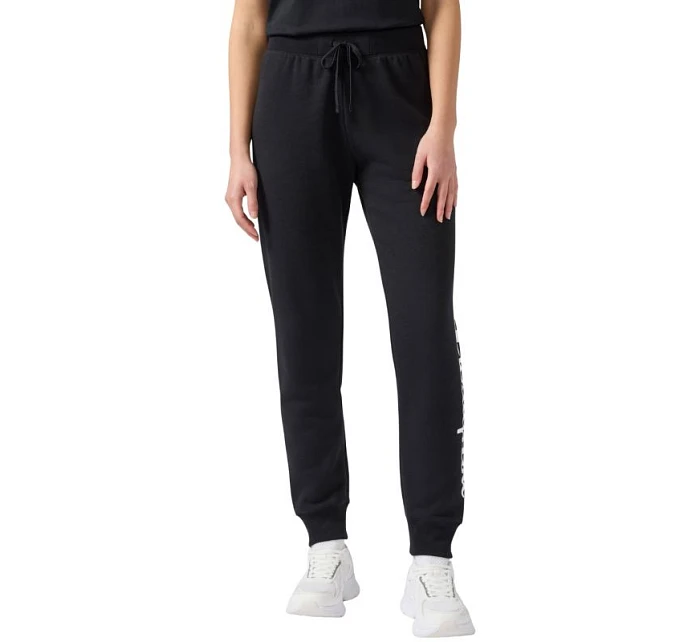 Dámské kalhoty s žebrovanými manžetami černé model 22119605 KK001 dámské - CHAMPION