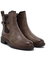 Dámské kotníkové zateplené, hnědé, model 22316999 - M. Daszyński Dámské kotníkové zateplené, hnědé, model 22316999 - M. Daszyński