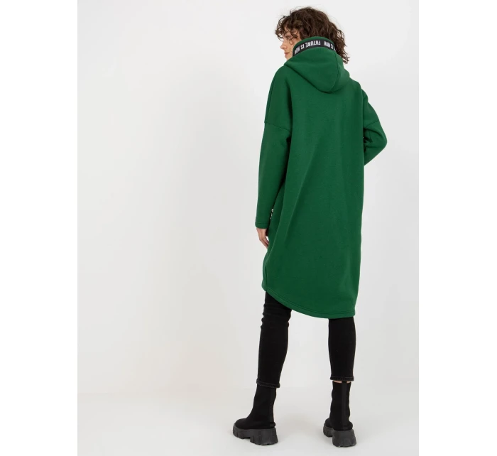 Mikina RV BL 6683.00P tmavo zelená