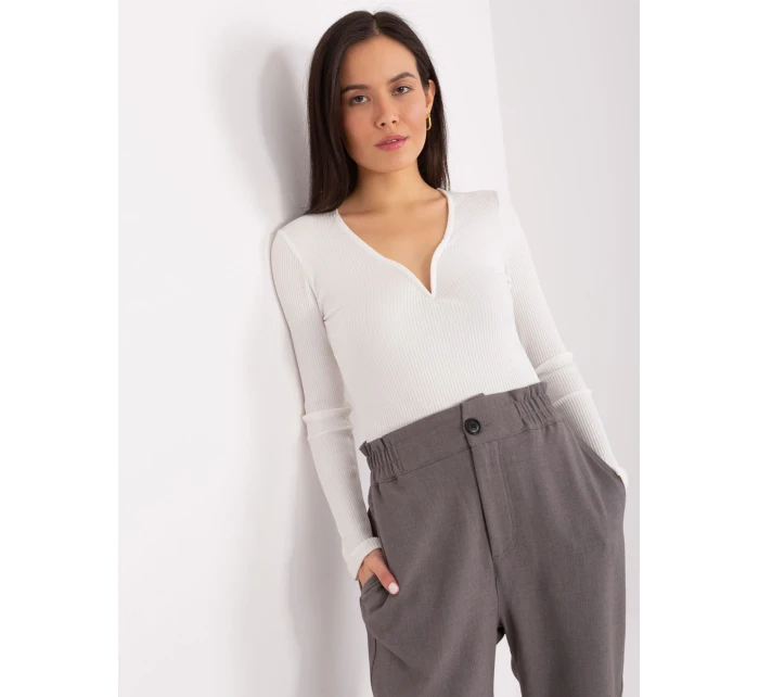 Bluzka RV BZ model 19034333 ecru - FPrice