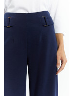 Monnari Elegantní kalhoty Elegantní dámské kalhoty Navy Blue