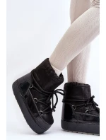 Dámské Sněhule S vázáním Black Toolsa Dámské Sněhule S vázáním Black Toolsa