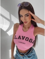 Dámský top model 18539878 růžový - Ola Voga