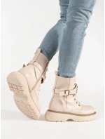 Módní kotníčkové boty dámské platforma Módní kotníčkové boty dámské platforma