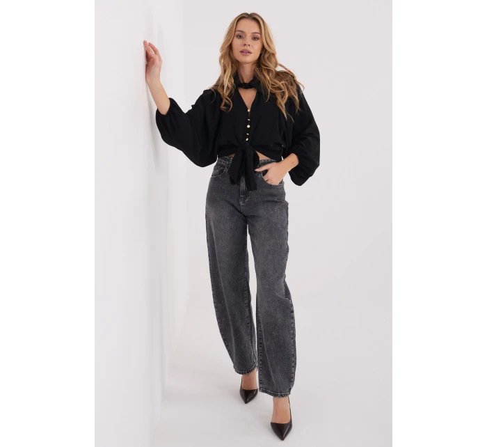 Košeľa s dlhým rukávom model 223170 Taliansko Moda