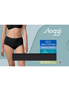 sloggi GO Daily Cotton Highwaist - BLACK - SLOGGI BLACK - SLOGGI